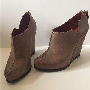 Luxury Rebel Platform Wedge Booties